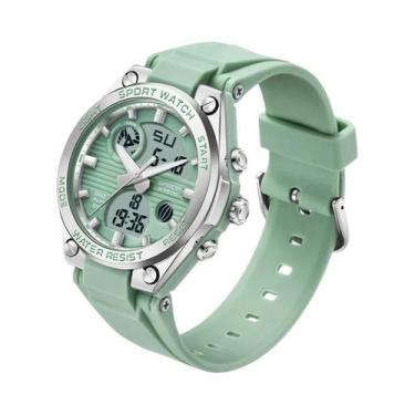 Imagem de Relógio De Pulso Digital Esportivo SANDA LED Cronógrafo Quartz Para Mu