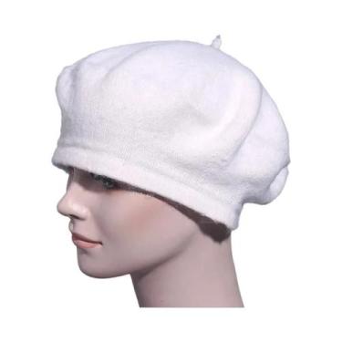 Imagem de Boina Feminina De Lã Grossa Multicolorida, Quente Para Inverno E Outon