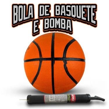 Imagem de Bola De Basquete Plástico Tamanho 23 cm Reforçada Top - Cumaru