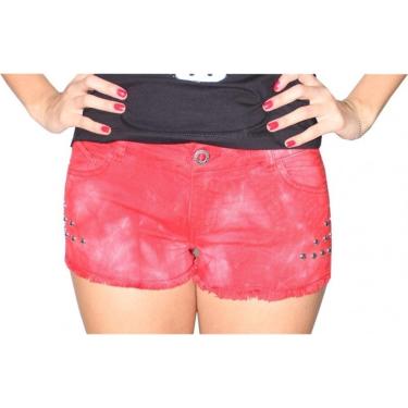 Imagem de Short Volcom Sarja High Voltage Cutt Off Feminino-Feminino