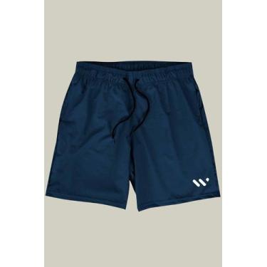 Imagem de Shorts Bermuda Masculino Praia Corrida Academia Elastano Premium WSS W
