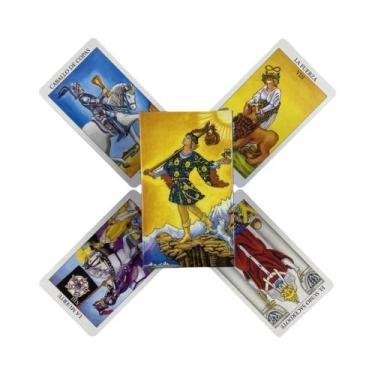 Imagem de Cartas De Tarô Spanish Rider, 78 Cartas, Edição De Adivinhação Em Ingl