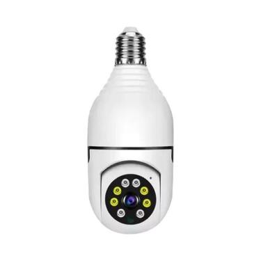 Imagem de Câmera IP WiFi 4G E27 Bulbo 3MP, Monitor De Bebê Sem Fio Com Rastreame