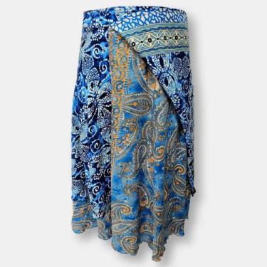 Imagem de Saia Longa Indiano Envelope Dupla Face: Várias Formas De Uso - Sarat M