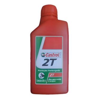 Imagem de Oleo Castrol 500ml Para Motores 2 Tempos Roçadeiras Motos - Congratula