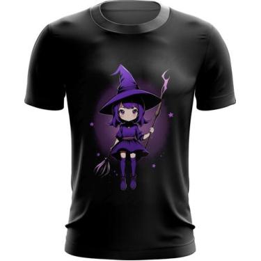 Imagem de Camiseta Dryfit Bruxa Halloween Púrpura Festa 1 - Kasubeck Store®, Bab