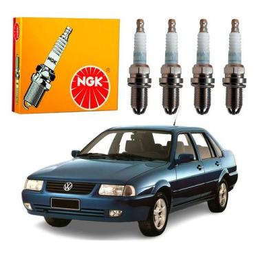 Imagem de Jogo Velas Ngk Santana 1.8 2.0 Álcool 1997 A 2006