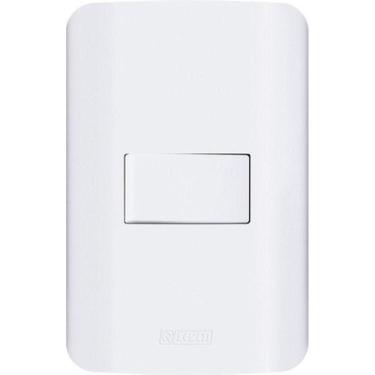 Imagem de Interruptor Placa 4x2 e 4x4 e Tomada Linha Canoa com Instalação Rápida