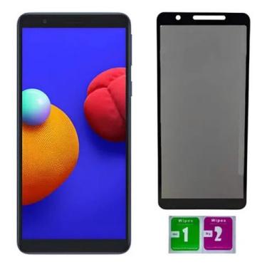 Imagem de Películas De Vidro 3d Privacidade Anti Spy Para Samsung Galaxy A01 COR