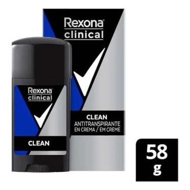 Imagem de Antitranspirante Rexona Clinical Clean Creme 58 G