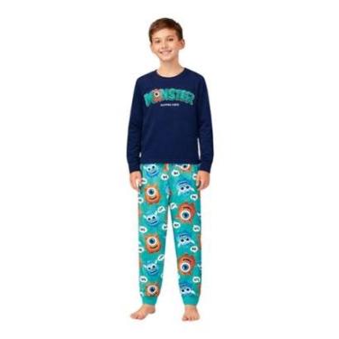 Imagem de Pijama de Moleton Monster Juvenil Menino Kyly-Masculino