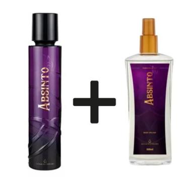 Imagem de Kit PROMOCIONAL PERFUME E BODY SPLASH ABSINTO 01 PERFUME FEM 100ML E 0