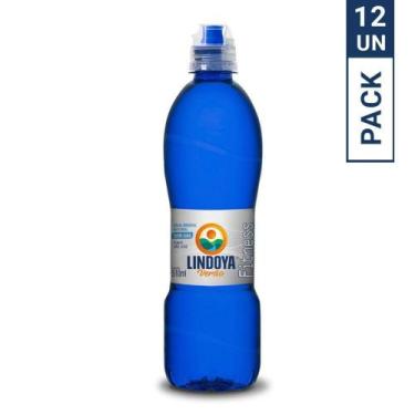 Imagem de Água Li Ndoya Verão 510 Ml Nat Fitness Blue - Pacote Com 12 Unidades -