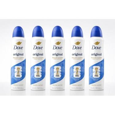 Imagem de Desodorante Aerosol Dove Original Kit 5 Unidades 150ml Antitranspirant