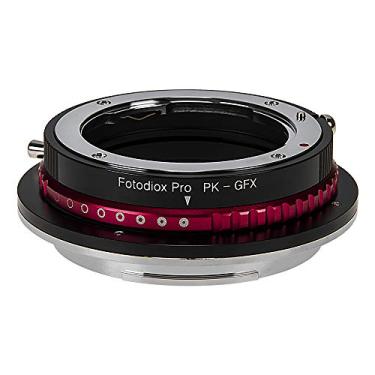 Imagem de Adaptador de montagem de lente Fotodiox DLX compatível com lentes Pentax K AF (KAF) para câmeras sem espelho Fujifilm GFX G-Mount