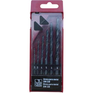 Imagem de Conjunto Brocas Metal 6 Peças, Redline - Allcraft Karson