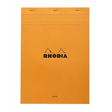 Imagem de Rhodia Bloco de notas, No18 A4, liso - laranja, 8 1/4" x 11 3/4" (18000C)