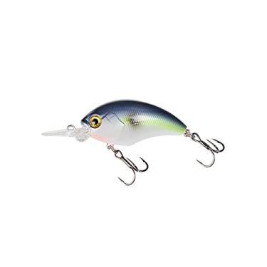 Imagem de Iscas de truta de água rasa de pesca Square Bill Crankisits Mergulho Corrida Crankbait Wobbler Baixo Preto 45F (06)