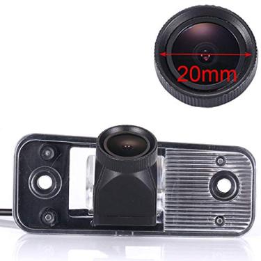 Imagem de HDMEU Câmera de backup HD Color CCD à prova d'água para veículos de visão traseira do carro, câmera reversa de ângulo de visão de 170° para Hyundai Santafe/Santa Fe Hyundai Azern 2009 (escolha nº 8225) Hyund