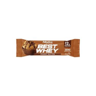 Imagem de Best Whey Bar (62G) - Sabor: Peanut Butter (49G) - Atlhetica Nutrition