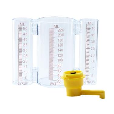 Imagem de tsingseen life Dispensador de refrigerante separador de xarope copo Brix 4,4 a 1,5,4 para 1 proporção SYRUP, válvula de refrigerante, separador de brixing, xarope, válvula, LEV, 3 g
