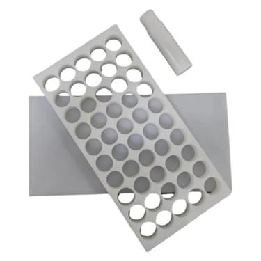 Imagem de Placa Porcionadora de Doces Brigadeiro Beijinho 13g 45 Furos