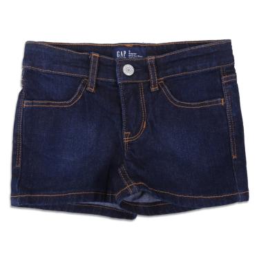 Imagem de Short Jeans Infantil Gap Liso Feminino-Feminino