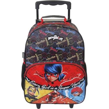 Imagem de Mochila Infantil Com Rodinha, Dermiwil, Miraculous Max, G