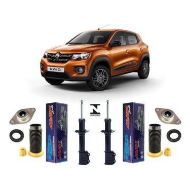 Imagem de 2 Amortecedores + Kit Dianteiro Kwid Outsider 2017 2018 2019 - Auto Fl