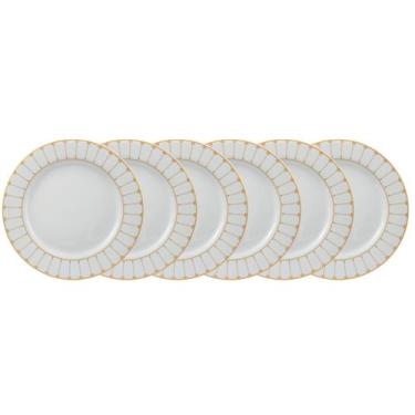 Imagem de Conjunto de Pratos Rasos 06 Peças Outono Schmidt