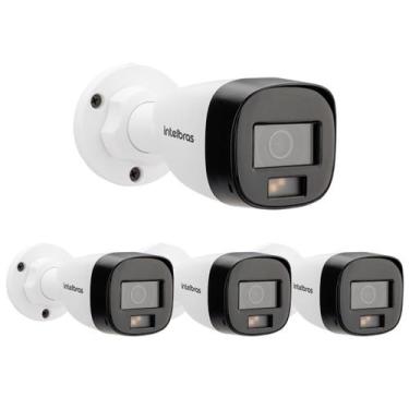 Imagem de Kit 4 Câmeras Multi HD 2 Megapixels 20m VHD 1220 B FULL COLOR Intelbra