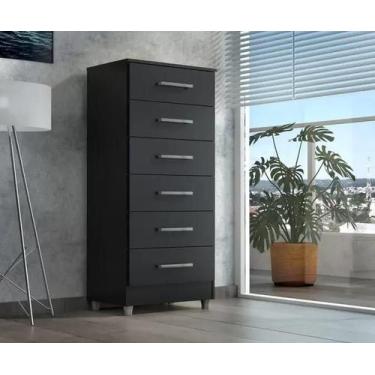 Imagem de Cômoda 6 Gavetas Helena - Quarta Divisão, Onix