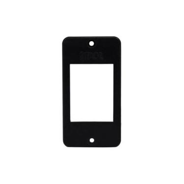 Imagem de Tampa 3 Teclas para Condulete 1/2 e 3/4 Preta Inpol, Preto