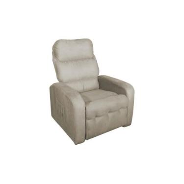 Imagem de Poltrona do papai Reclinável Siena - Marrom claro light - Matrix