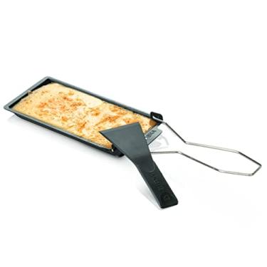 Imagem de Boska Cheese Barbeclette® / Raclette Grill/Frigideira de queijo com espátula/Adequado para Churrasqueira/Preto / 175 x 85 mm