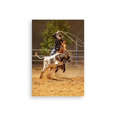 Imagem de Painel De Festa Vertical 1,50 x 2,20 - Cavalo Vaquejada 013 - Via Core