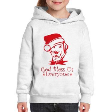 Imagem de Moletom Infantil Cachorro Noel - Foca na Moda, Branco, 8