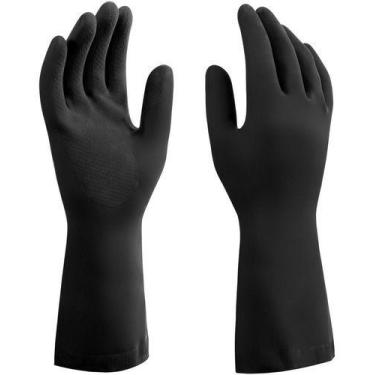 Imagem de Luva Apicultor Latex 2 Pares Mucambo 157 Tirar Abelhas, Preto, XG
