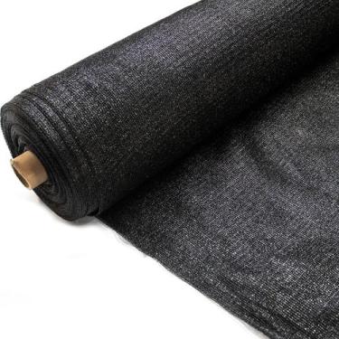 Imagem de Tela Sombrite Raschel 80% 8x16m Preta Para Proteção e Sombreamento de 