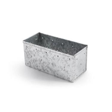 Imagem de Forma para Queijo Galvanizada Retangular Olibox, 1kg