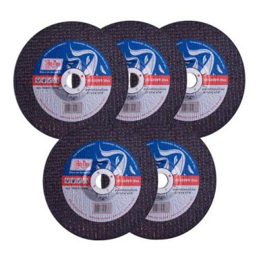 Imagem de Kit com 5 Discos de Desbaste 180x6,0x22,2mm Disflex