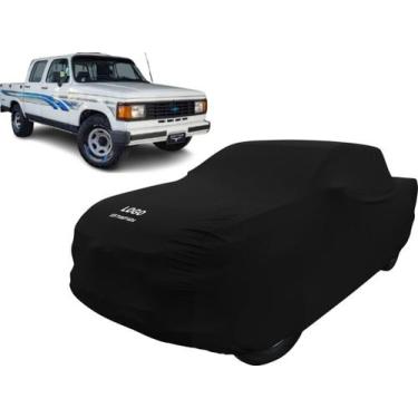 Imagem de Capa Camionete Chevrolet D20 Cabine Dupla Custom De Luxe - Mz, Preta