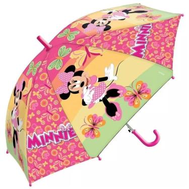 Imagem de Sombrinha Guarda Chuva Minnie Infantil Menina Disney Brizi