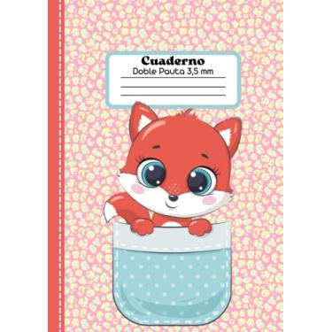 Imagem de Cuaderno Doble Pauta 3,5 mm, 100 pagine - Zorro: Libreta doble raya para escritura, Cuaderno doble pauta a4, Cuaderno doble linea