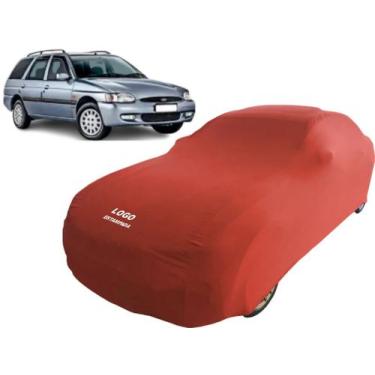 Imagem de Capa Veste Fácil Com Elástico Para Carro Ford Escort Perua - Mz, Verme