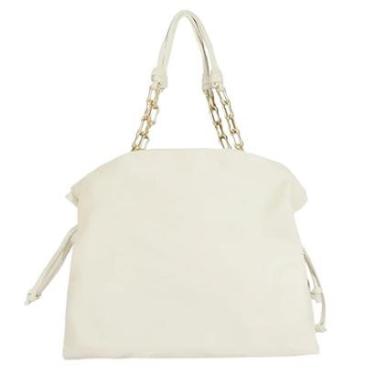 Imagem de Bolsa Feminina Grande Schutz Shopping Bucket Khai Couro Alça em Corrente 500114706-Feminino