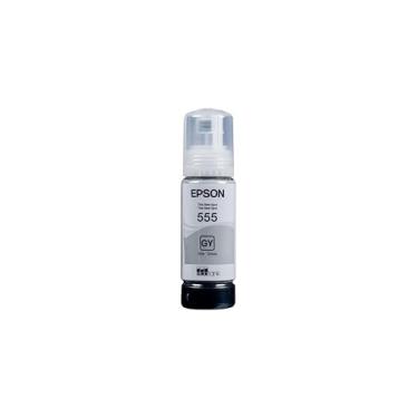 Imagem de Garrafa De Tinta Original Epson Ecotank T555 Cinza Fotográfica - T555220