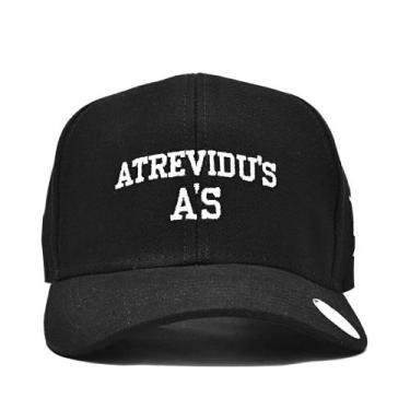 Imagem de Boné Fitão SnapBack Atrevidu's Country - Aba Curva, Preto, Tamanho Úni
