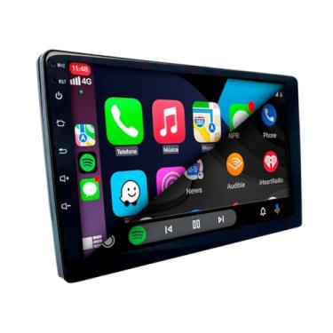 Imagem de CENTRAL MULTIMÍDIA, MP5 2 DIN TELA DE VIDRO IPS 9" FULL TOUCH, FM, USB, SD, AUXILIAR, BLUETOOTH, ESPELHA ANDROID E IOS COM CARPLAY E ANDROID AUTO, CONECTIVIDADE COM OU SEM FIO