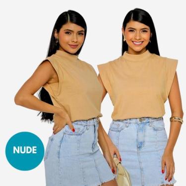 Imagem de Camiseta Regata Muscle Tee Feminina Ampla de Ombreira - Audax Brasil, 